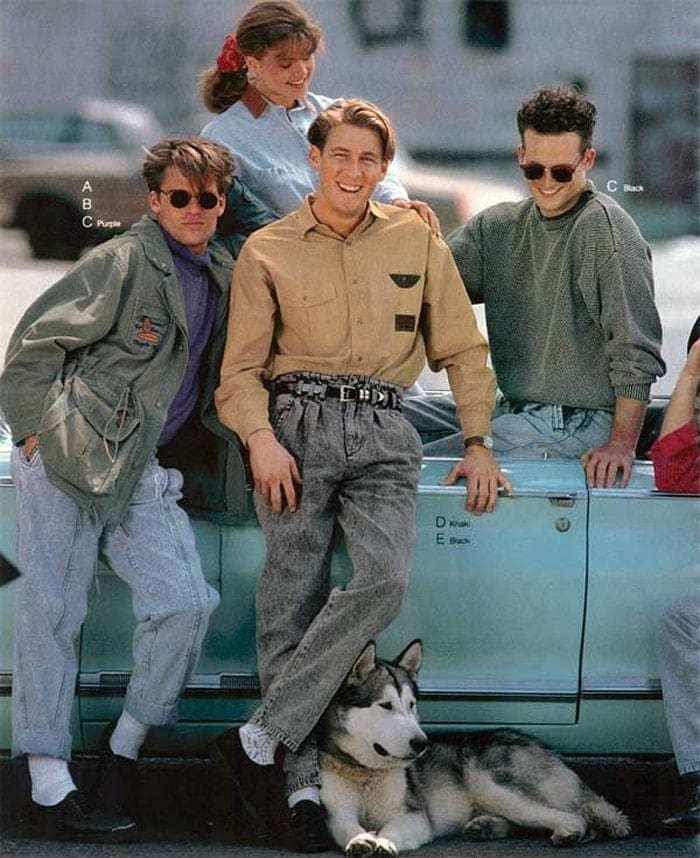 1990 mens wardrobe basic