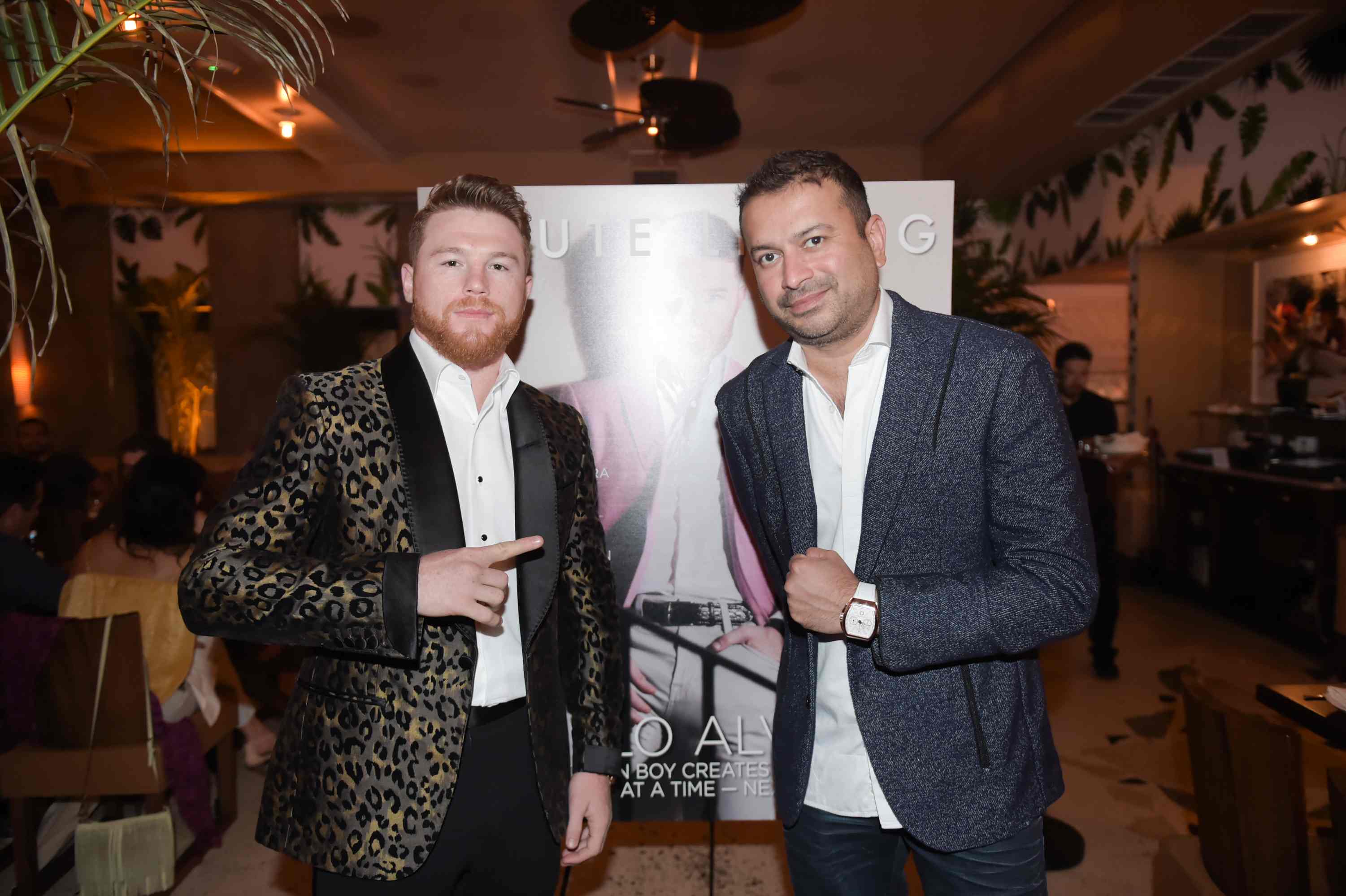 Canelo Alvarez and Kamal Hotchandani