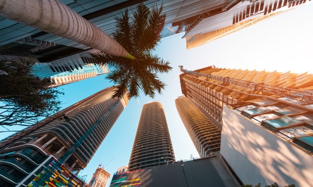 Downtown of the city of Miam